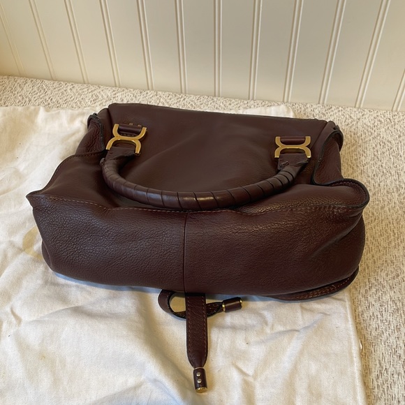 Chloe Marcie burgundy bag - Picture 7 of 13